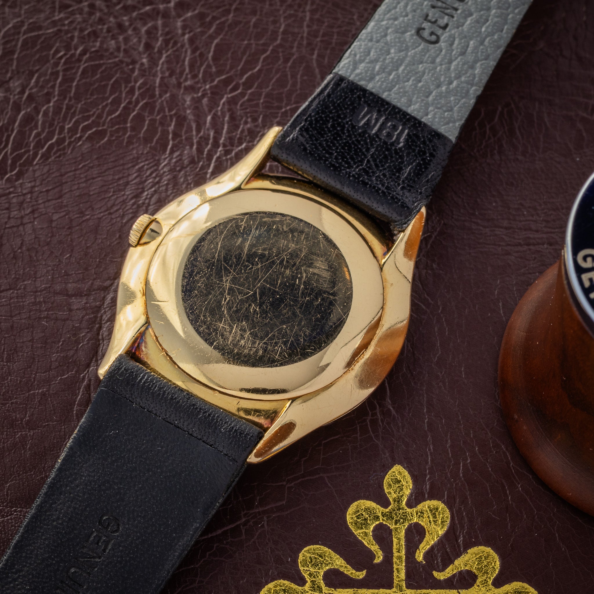 Patek - 2557J - 1955 <br>Black Dial <br>Extract