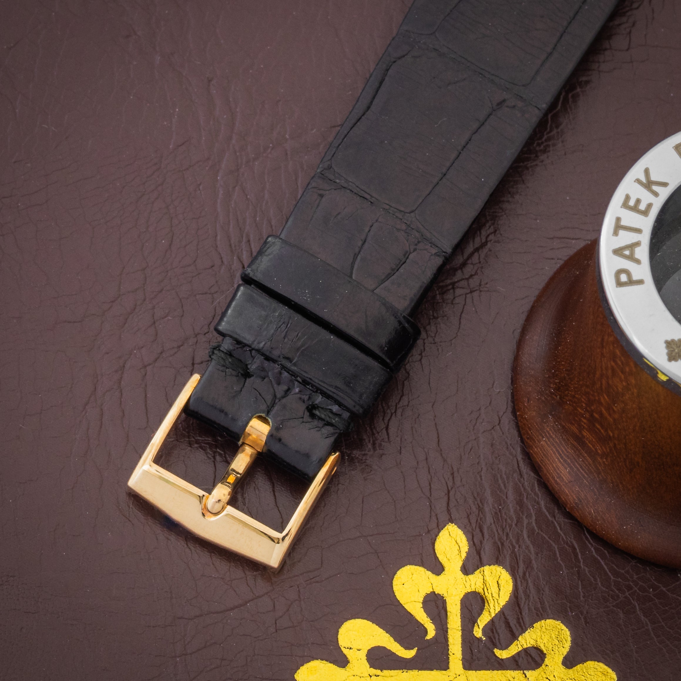 Patek Philippe - Reference 3941R - 1990 <br>Rose Gold - Perpetual Calendar <br>Full Set <br> Box, Wallet, Brochures, Pusher, Two Extracts From The Archives, Certificate Of Origin