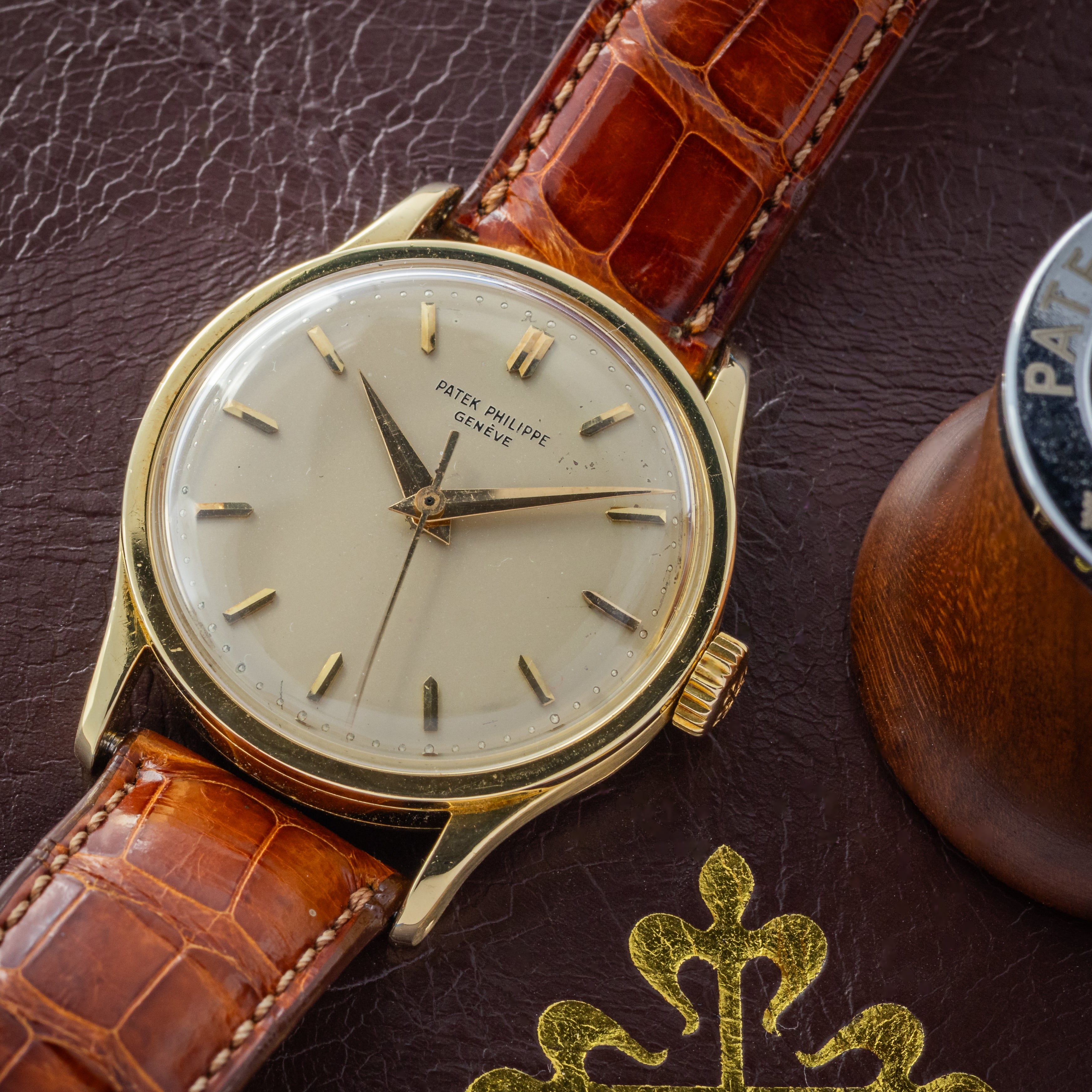 Patek - 570J - 1957 <br>Cream Dial <br>Extract