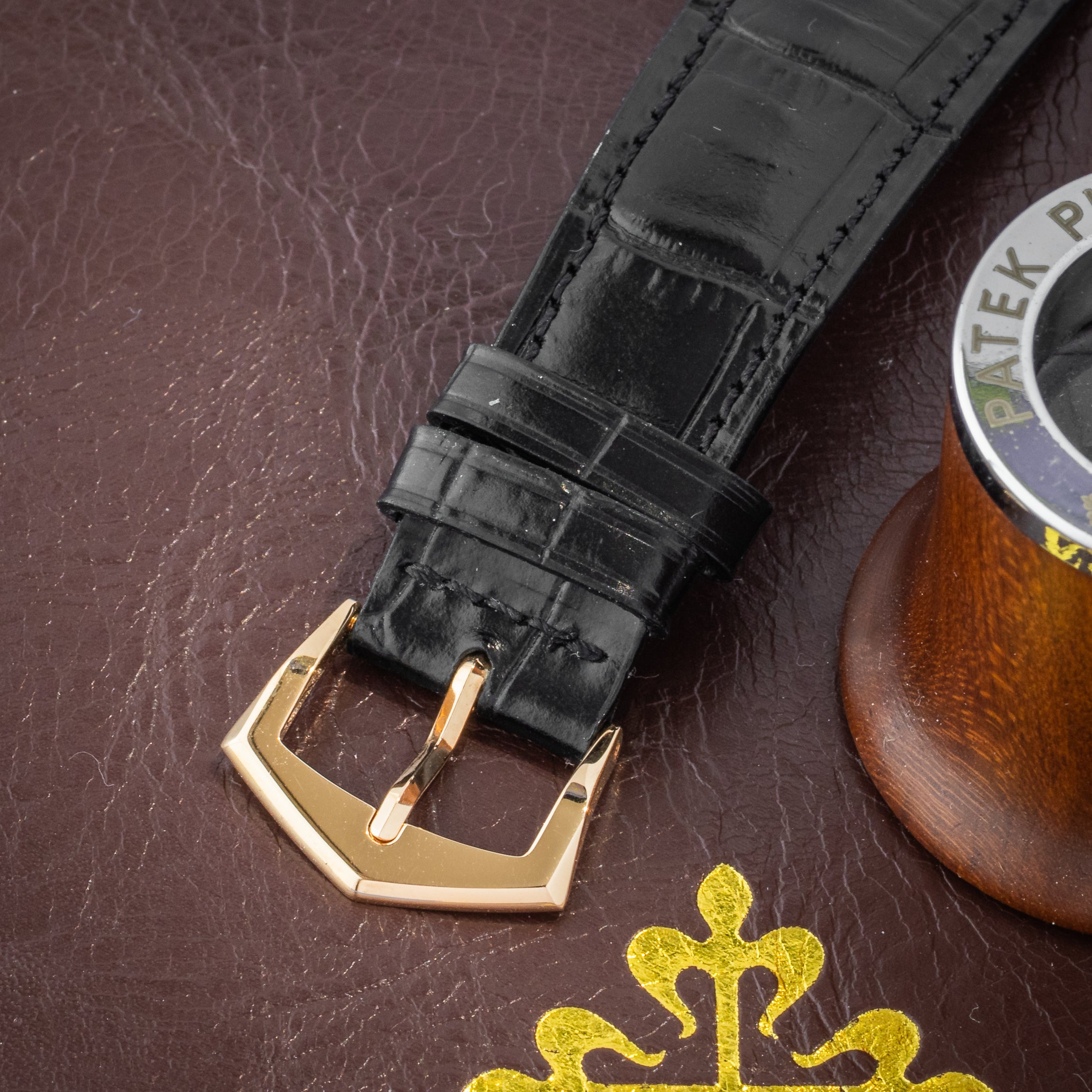 Patek Philippe <br>Reference 6119R-001 - 2021 <br>Rose Gold "Clous de Paris" Calatrava <br>Certificate of Origin and Full Set