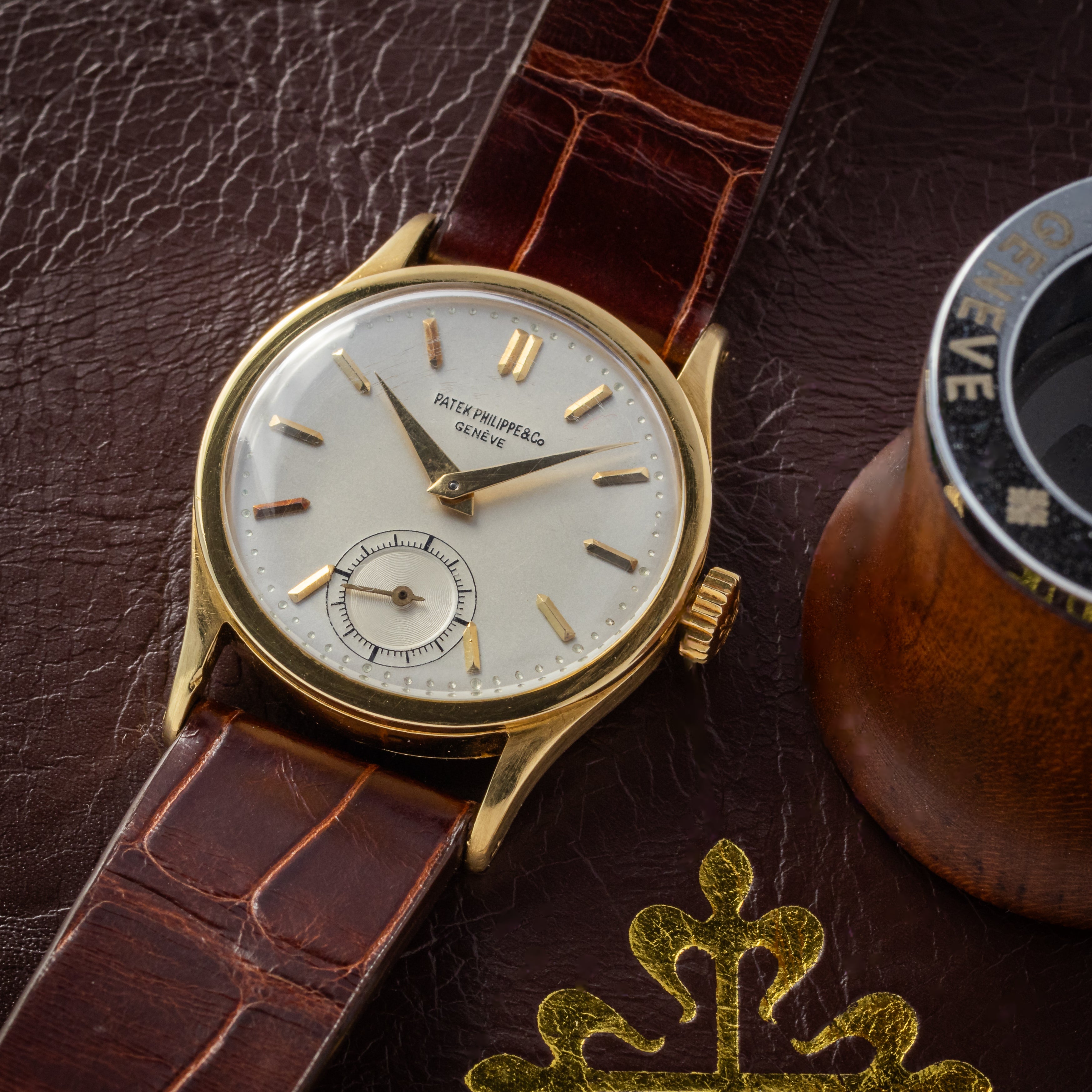 Patek - 96J - 1946 <br>Long Signature <br>Extract