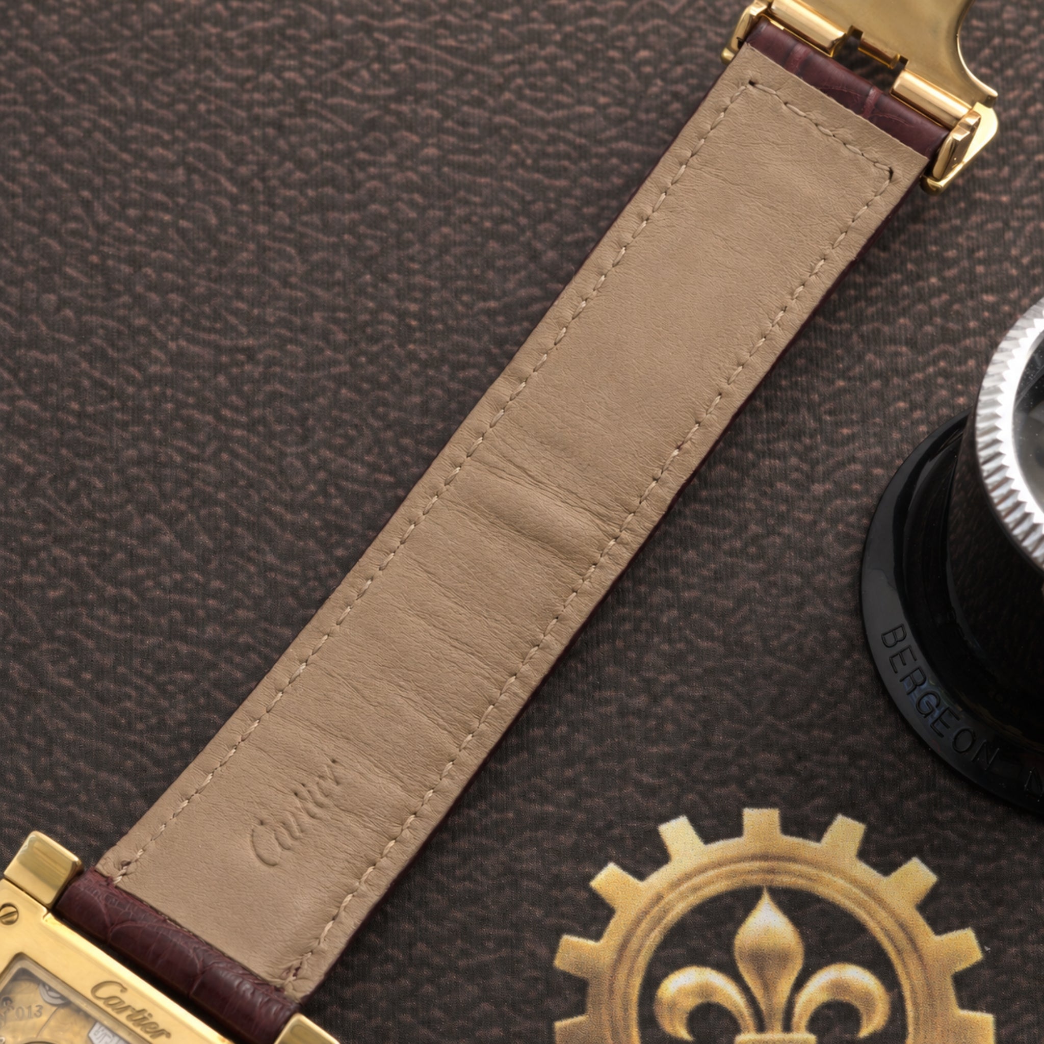 Cartier Tank à Vis Dual Time CPCP Ref. 2551, 2006, Box & Papers