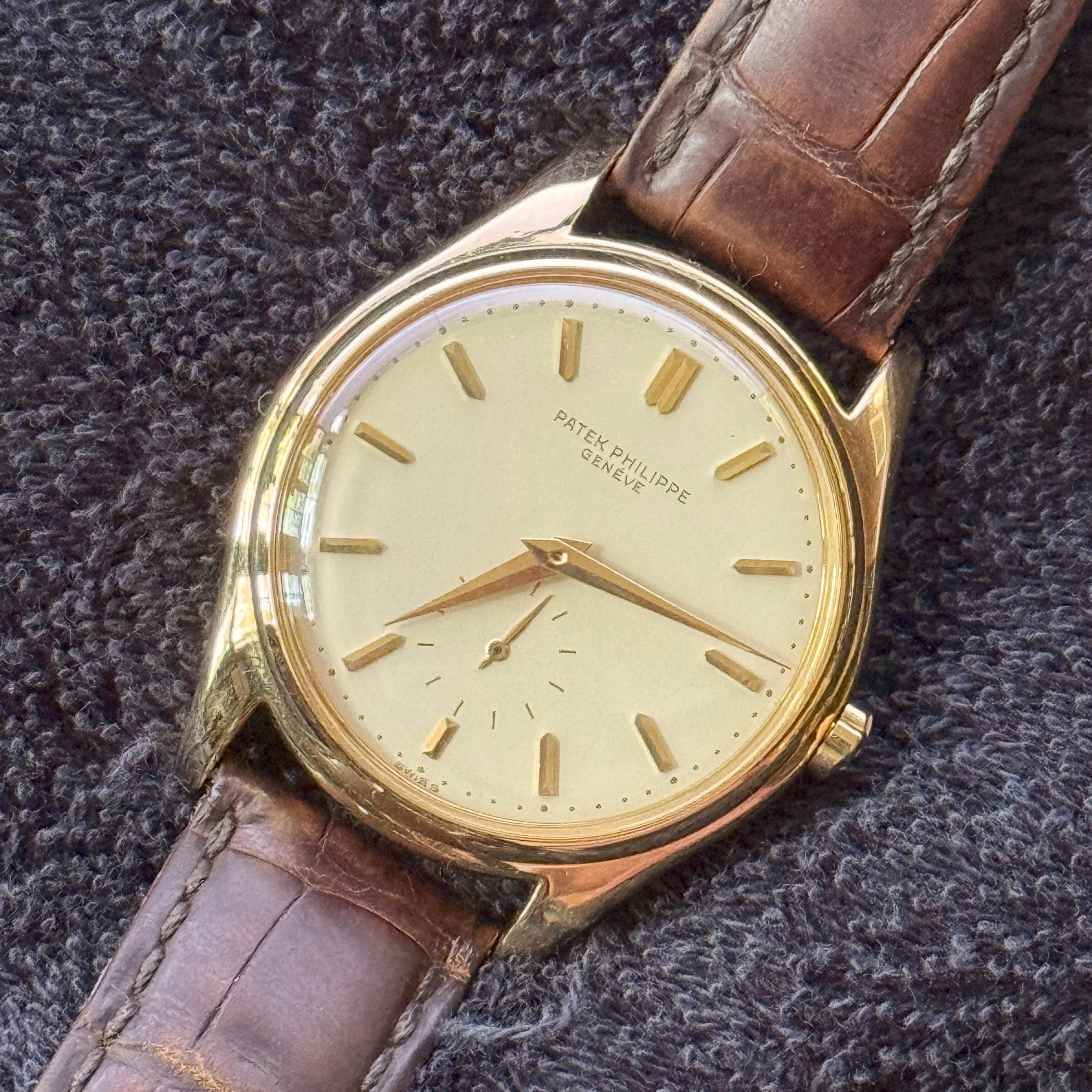 Patek Philippe 2526J - 1954 First Series - Enamel Dial - Extract