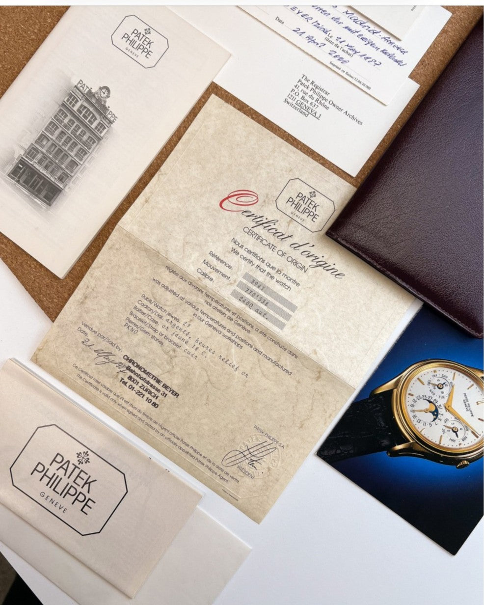 Patek Philippe 3941J - 1987 First Series - Perpetual Calendar