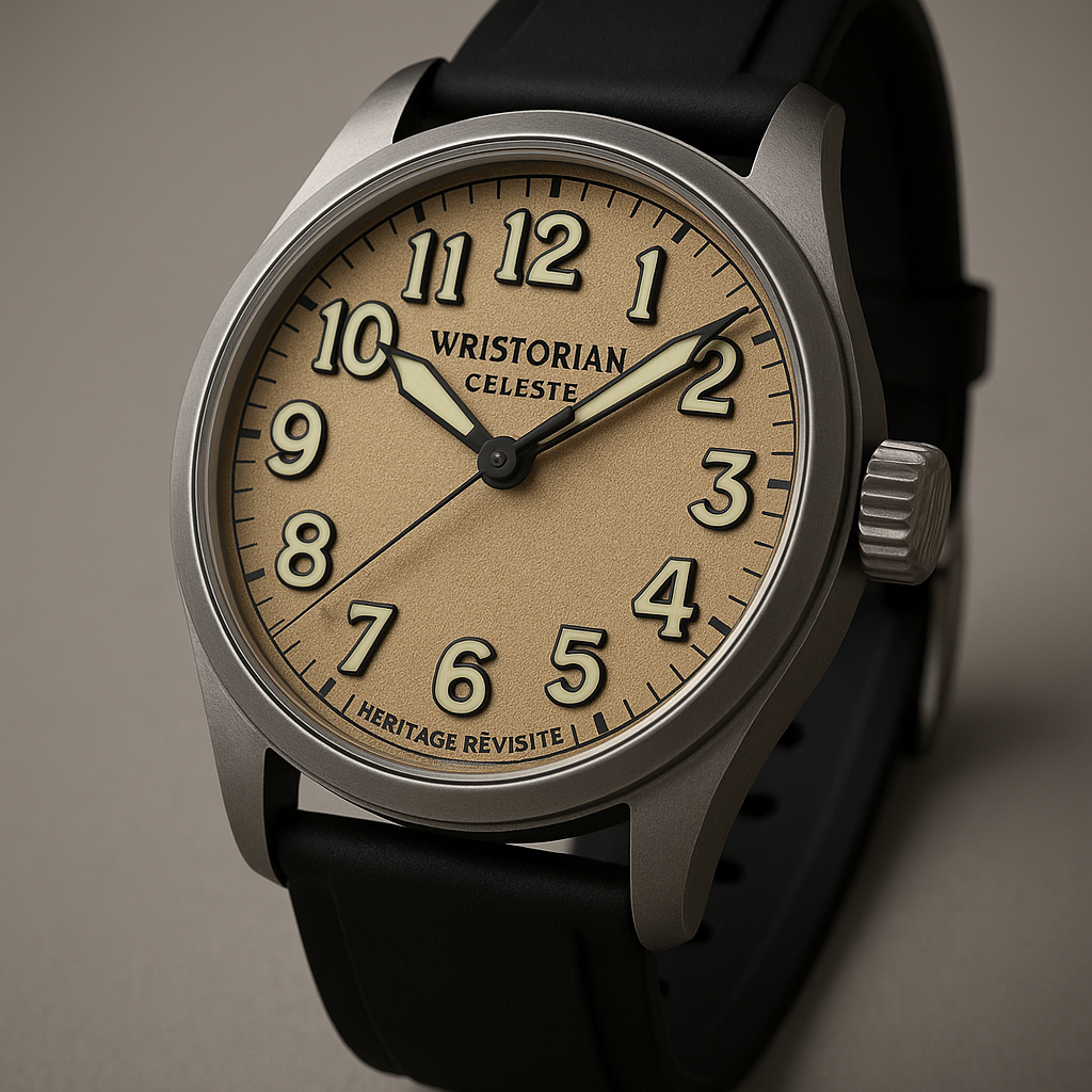 WRISTORIAN CÉLESTE – Prototype Pilot Timepiece Placeholder Pricing