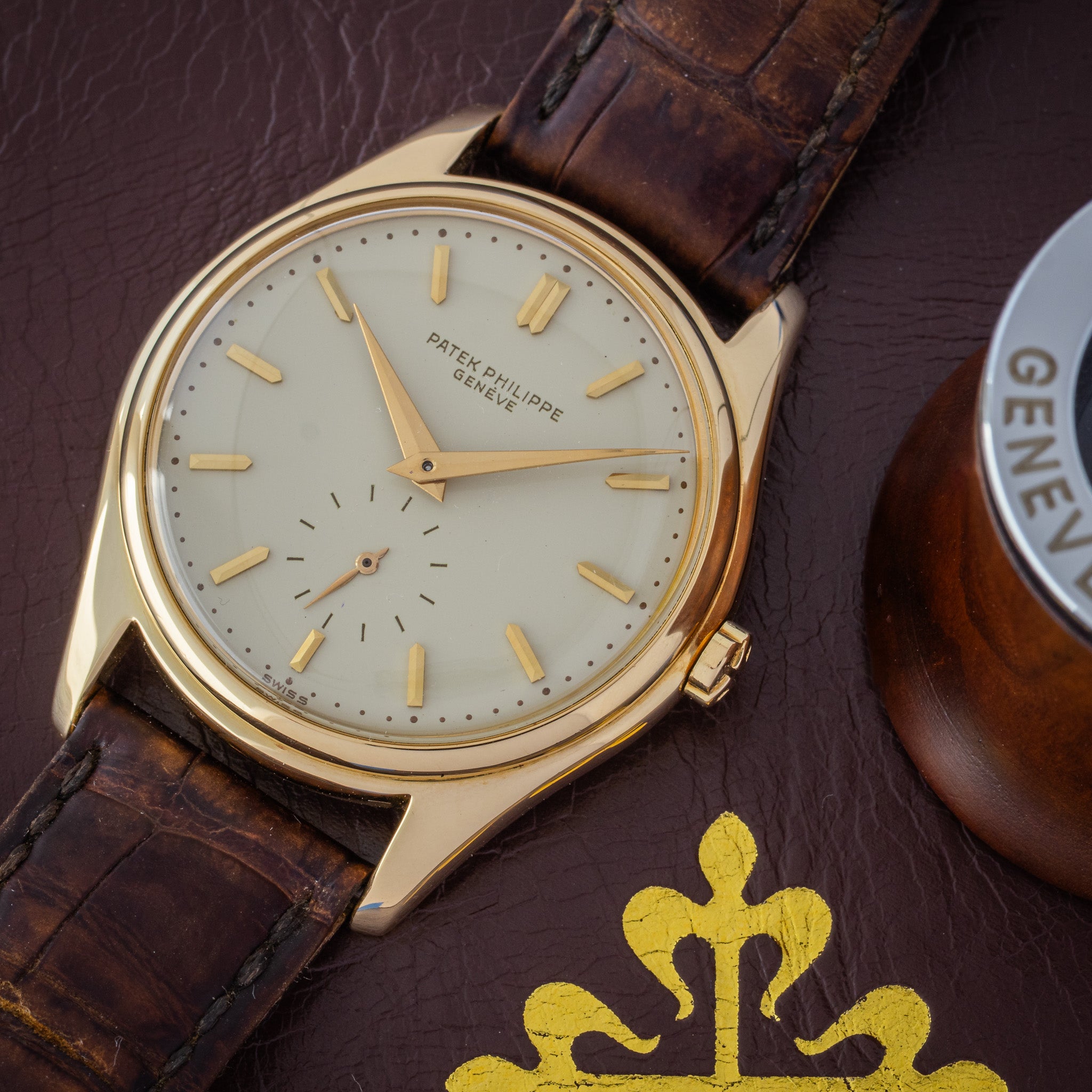 Patek - 2526J - 1954 <br>First Series - Enamel Dial <br>Extract