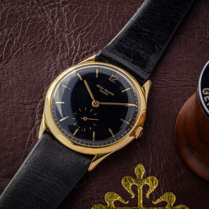Patek -  2557J - 1955 <br>Black Dial <br>Extract