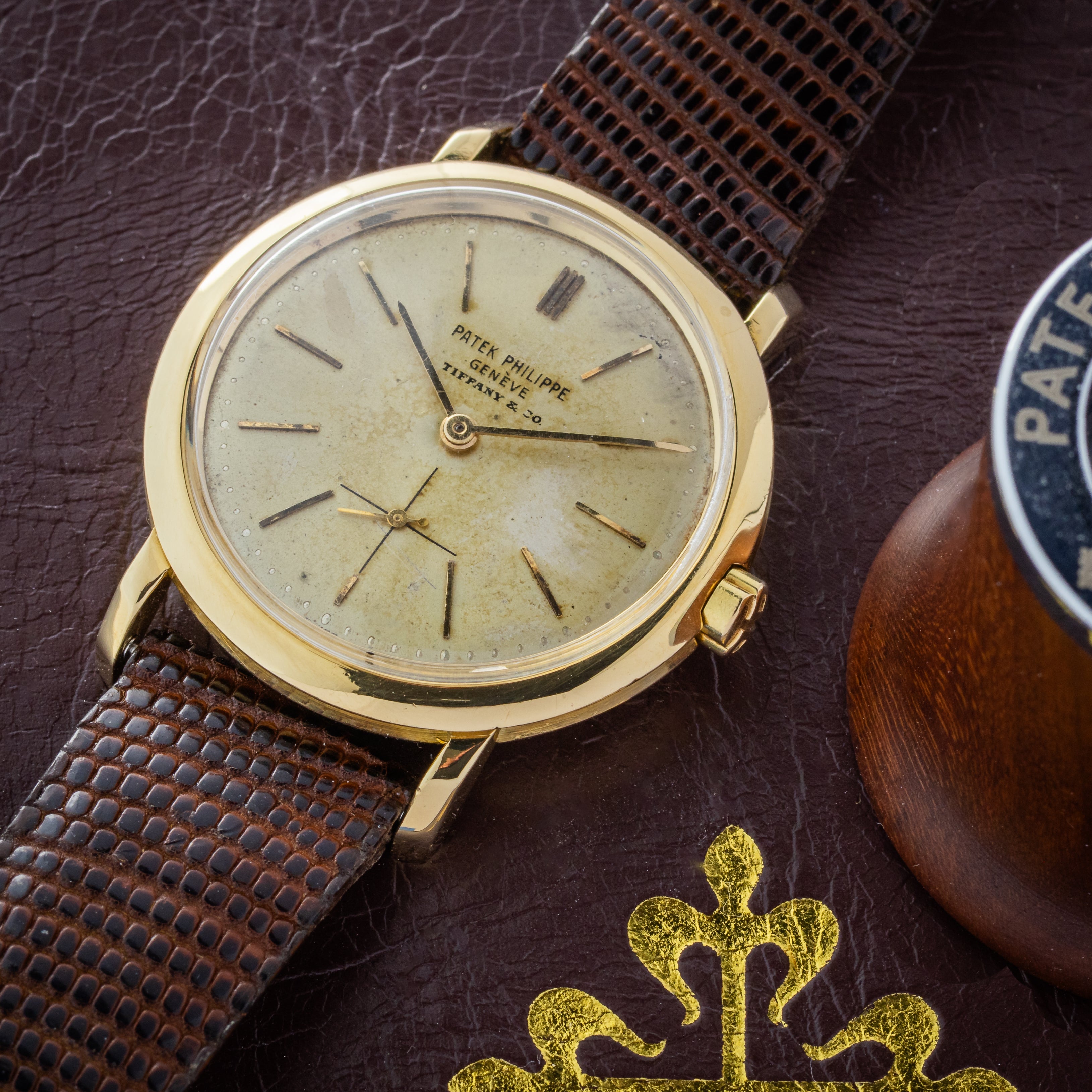 Patek -  3440J - 1960's <br>Tiffany Dial