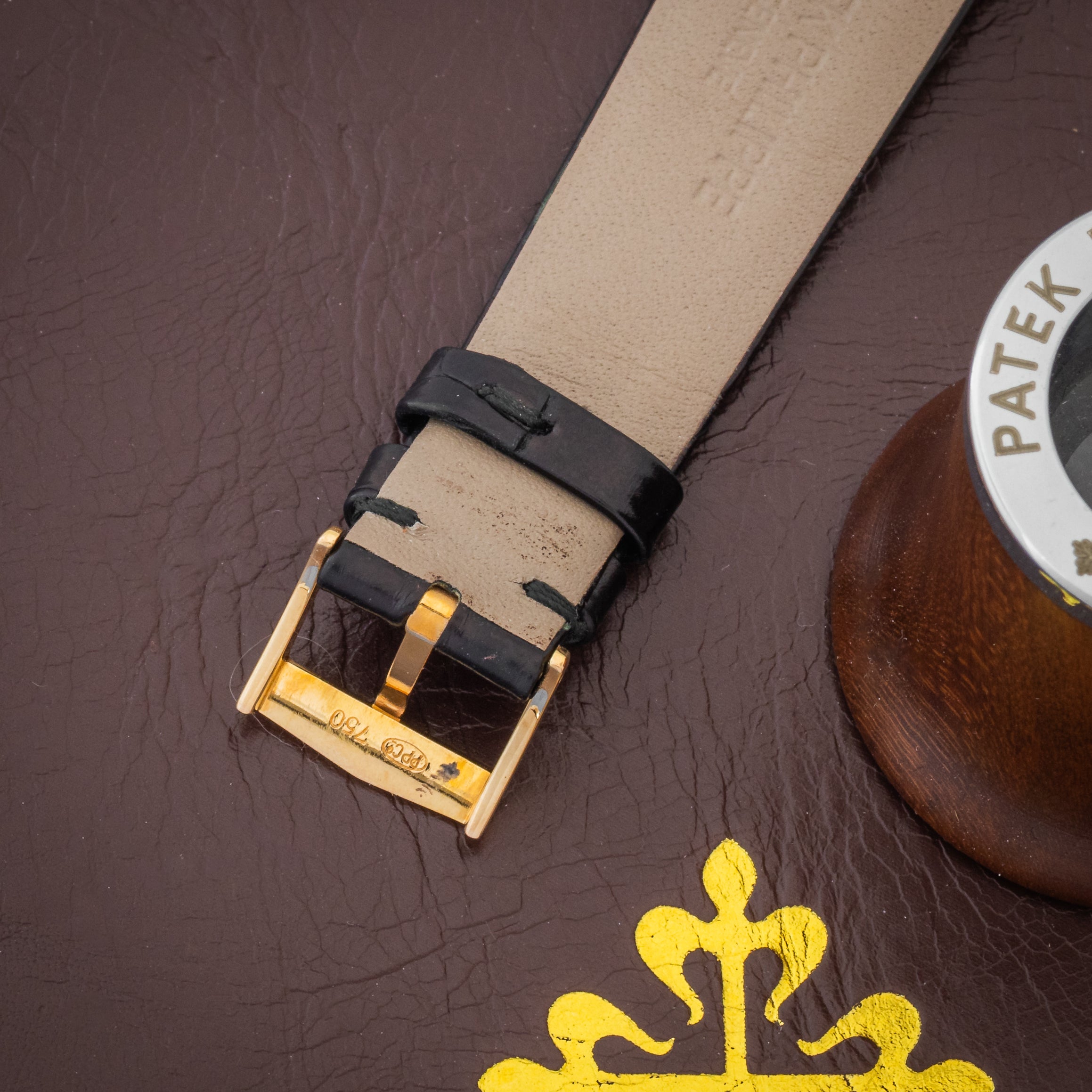 Patek Philippe - Reference 3941R - 1990 <br>Rose Gold - Perpetual Calendar <br>Full Set <br> Box, Wallet, Brochures, Pusher, Two Extracts From The Archives, Certificate Of Origin