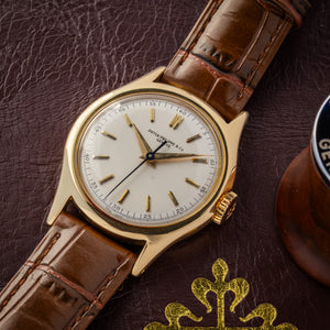 Patek -  565J - 1953 <br>Long Signature - Center Seconds <br>Extract