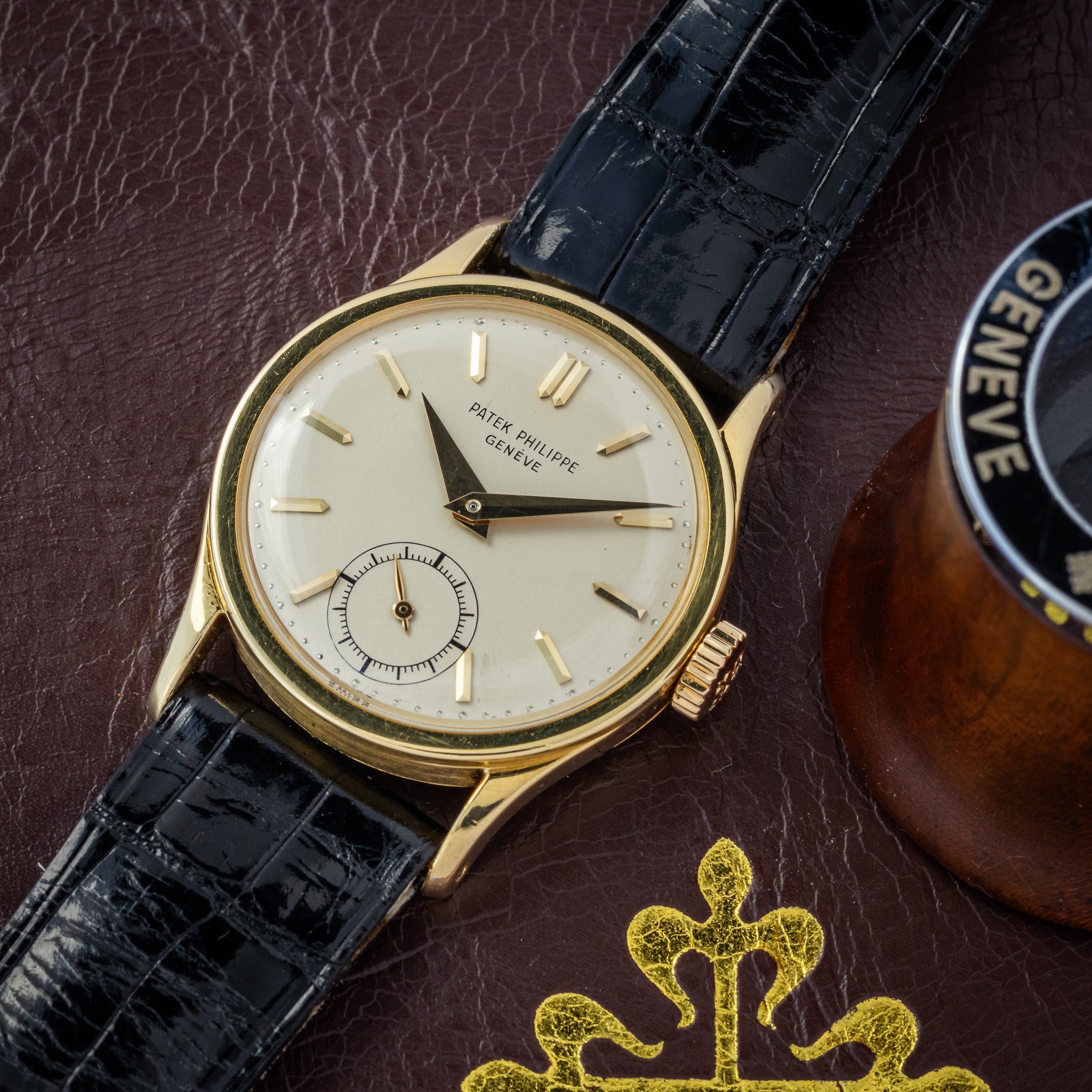 Patek -  96J - 1950-1955 <br>Service Seal