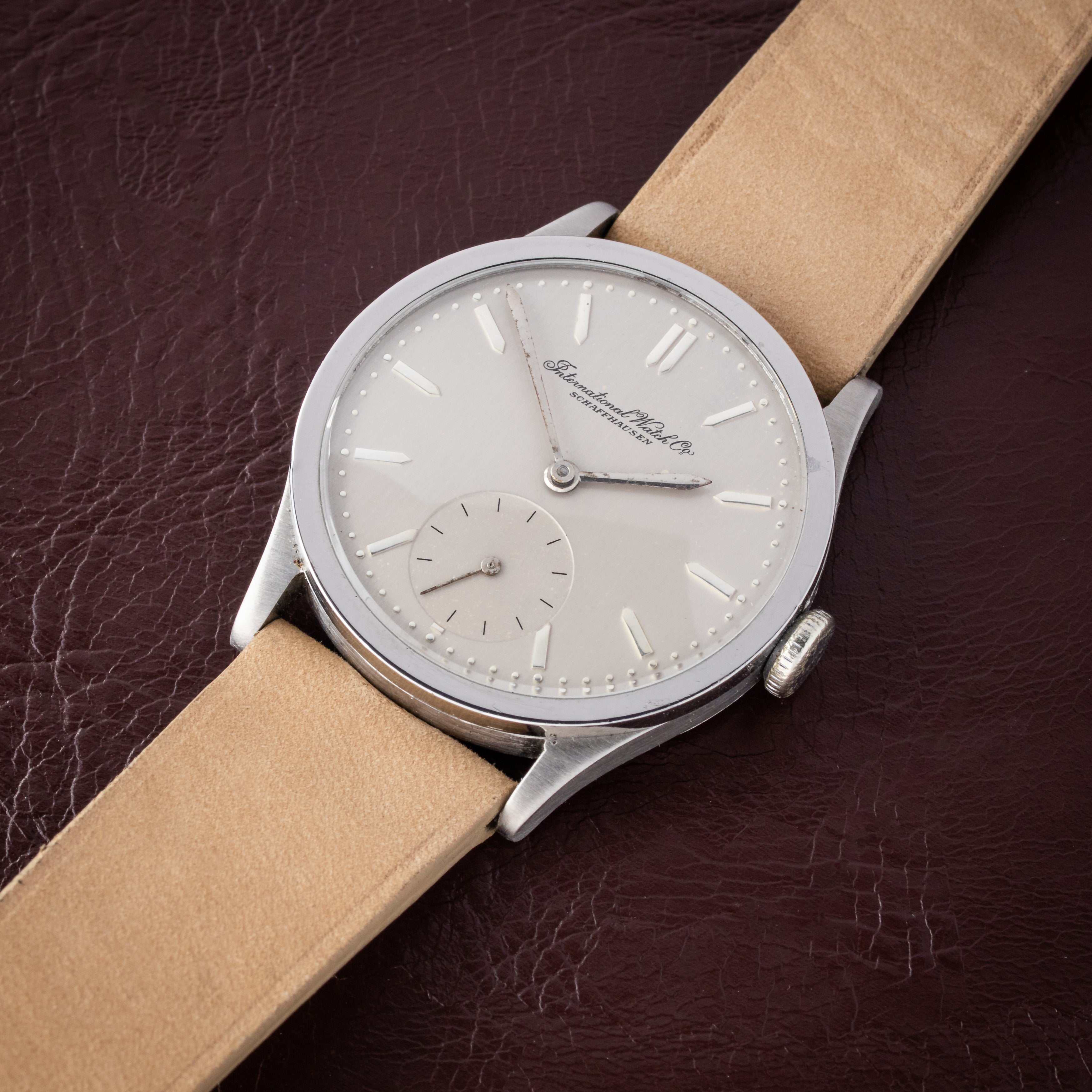 IWC - Caliber 83 - 1936 <br>Steel <BR>Certificated