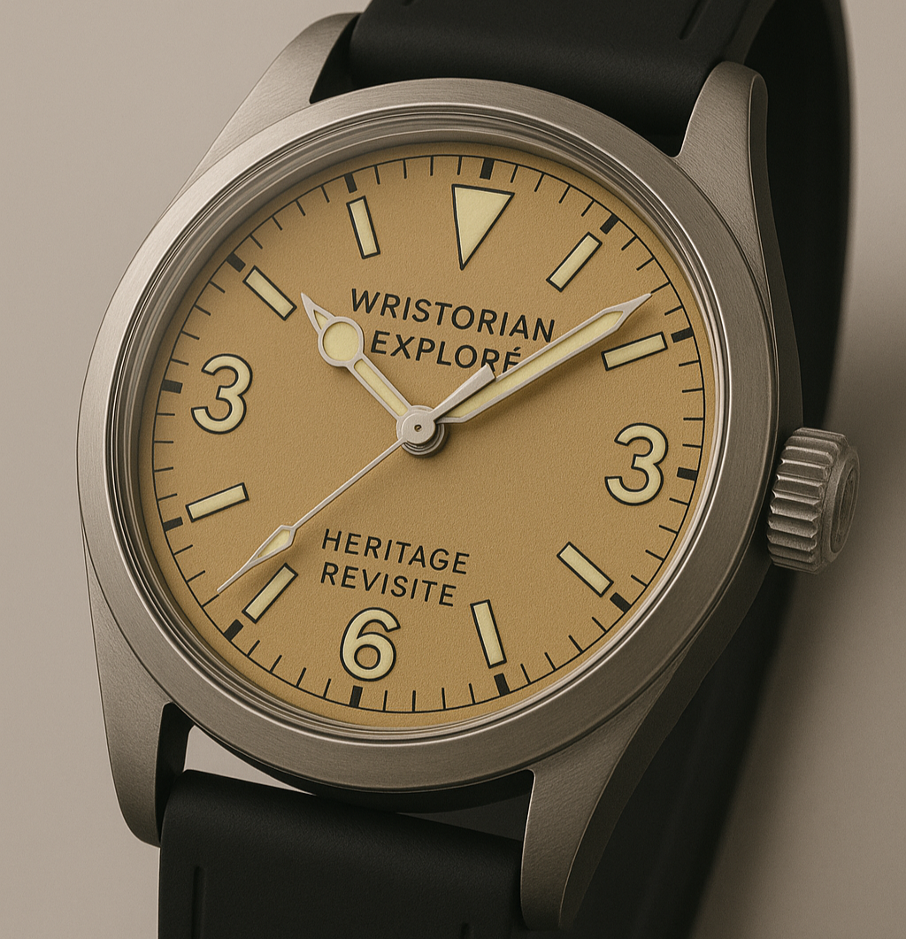 WRISTORIAN EXPLORÉ – Prototype Field Timepiece Placeholder Pricing